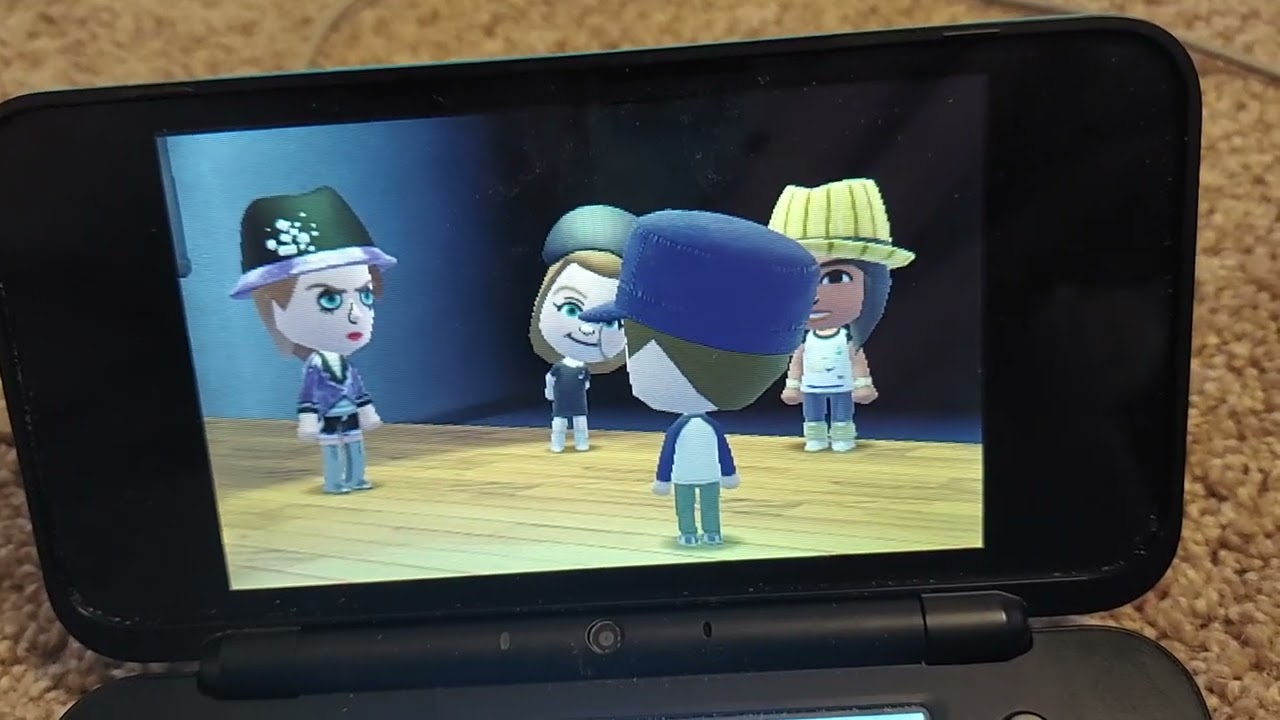 Tomodachi Life - Polly being cute to Skip (Love Square, Failure)