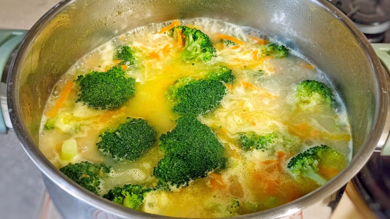 VİTAMİN DOLU FAVORİ ÇORBAM🥦😋 Kremasız Sütlü Brokoli Çorbası Tarifi - Nasıl Yapılır? Çorba Tarifleri