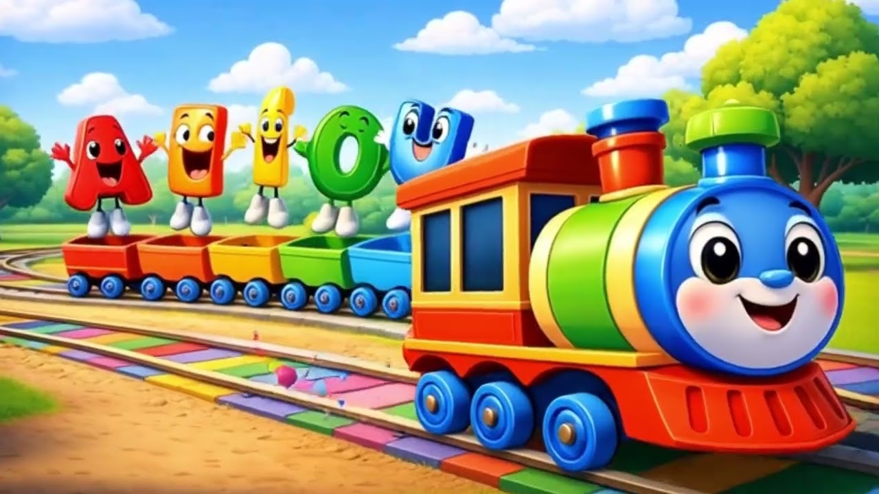 El tren de las vocales ‐ Msc.  Lorena Mosquera