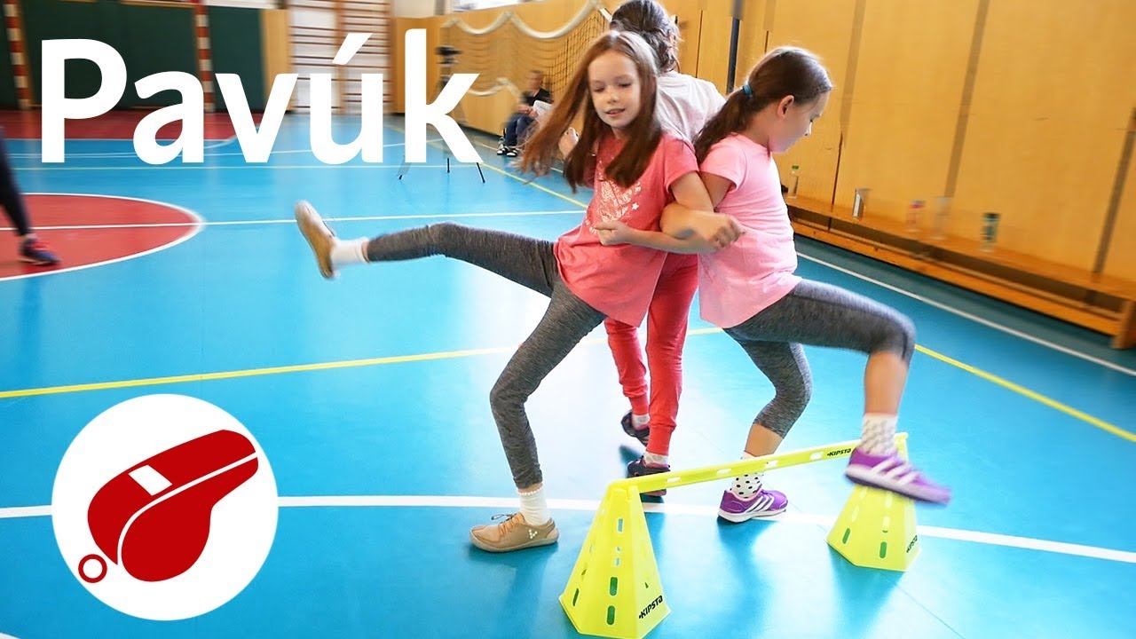 Pavúk, nesúťažná ale zábavná pohybová hra pre deti