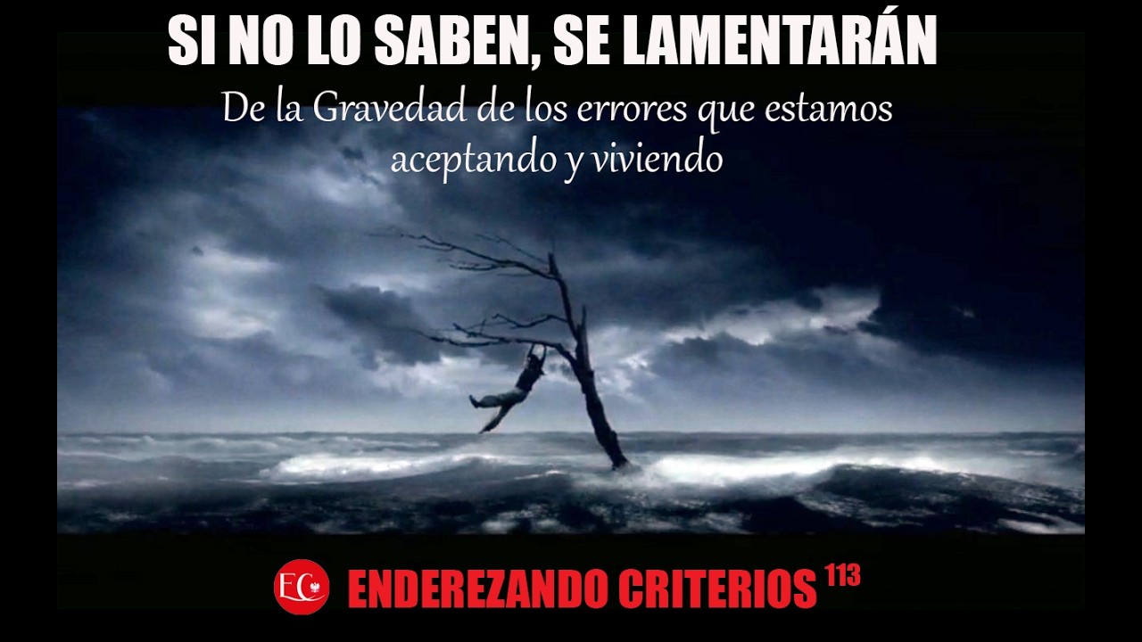 SI NO LO SABEN, SE LAMENTARÁN
