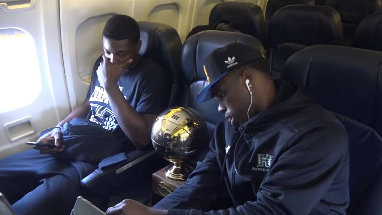 Hawaii Men's Basketball Travel Day To Spokane For NCAA Tournament