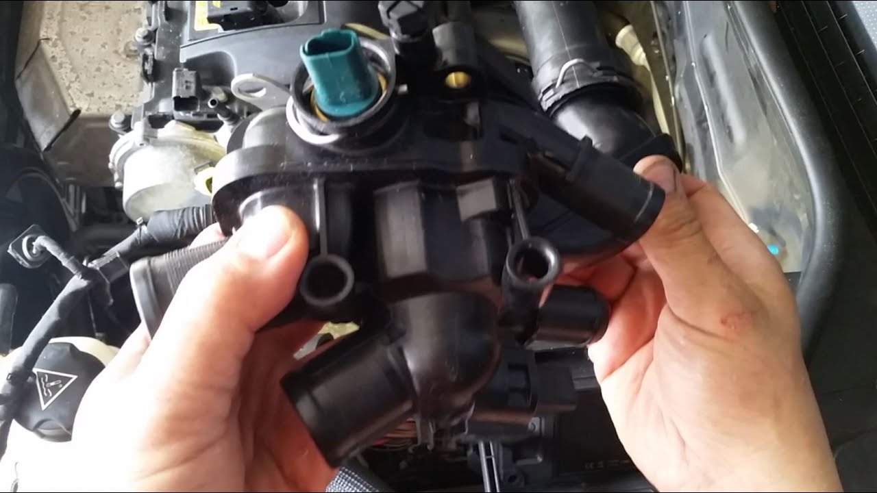 Part 2 - Thermostat assembly and crossover tube install on 2009 R56 Mini Cooper