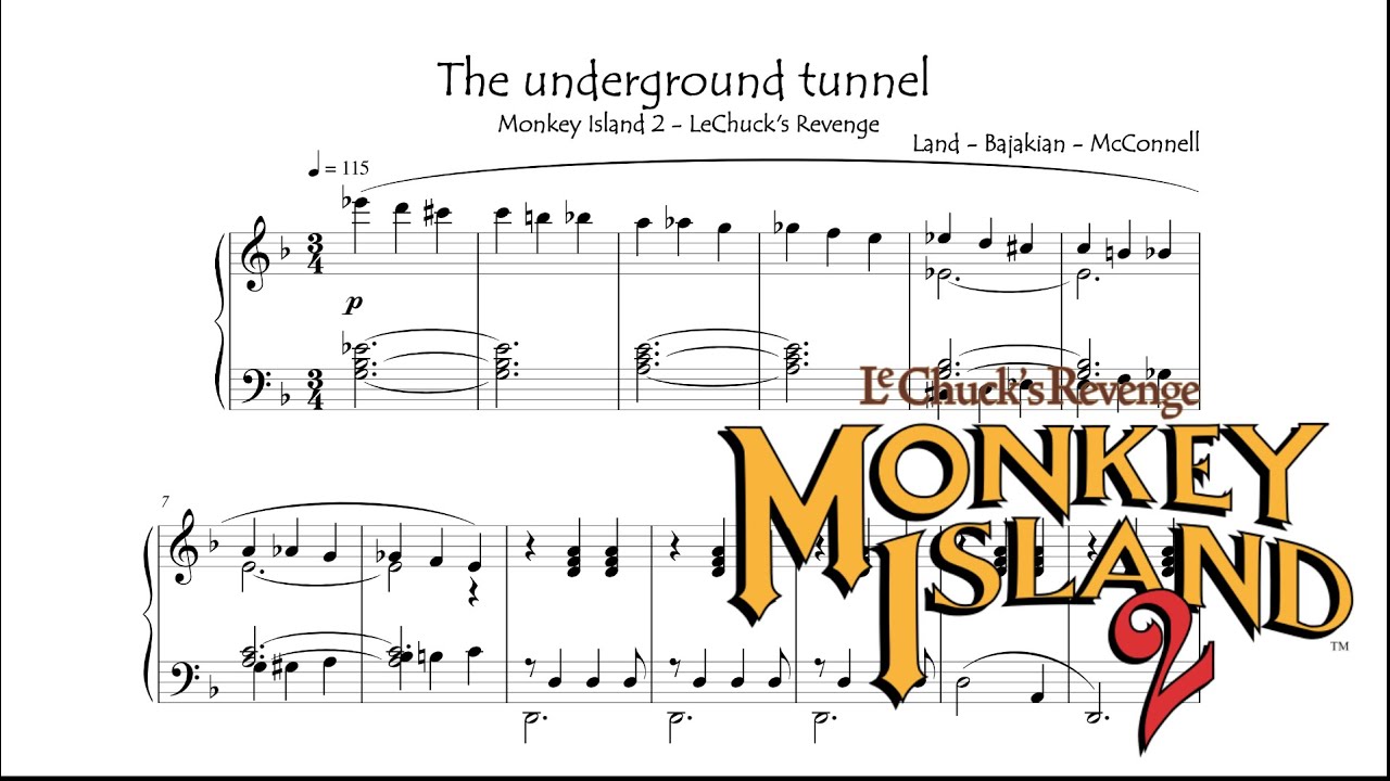 Monkey Island 2 Underground tunnel