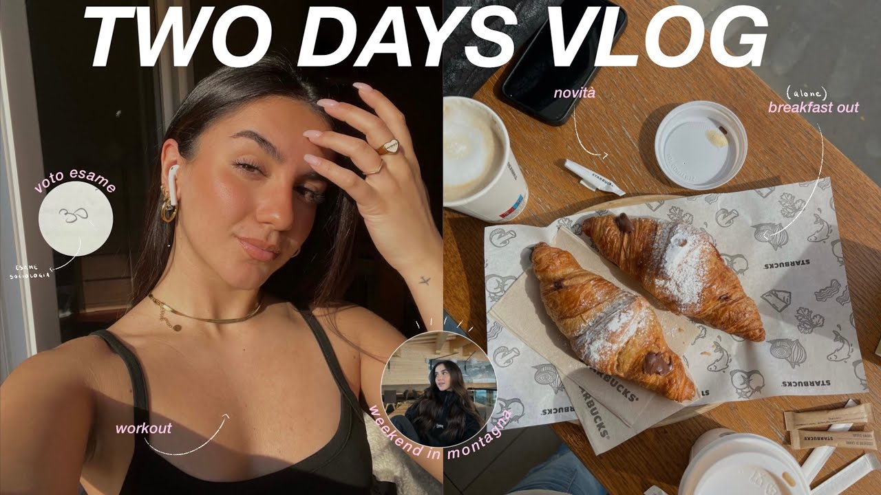 DAILY VLOG 🦋 || mini haul, voto esame, nuove lezioni, allenamento, novità & more!
