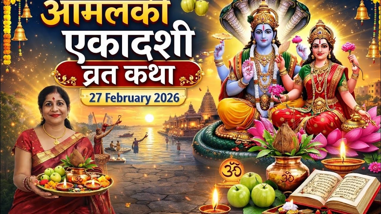 आमलकी एकादशी व्रत कथा: महत्व और पूजन विधि 2026|| Amalaki Ekadashi Vrat Katha 2026 