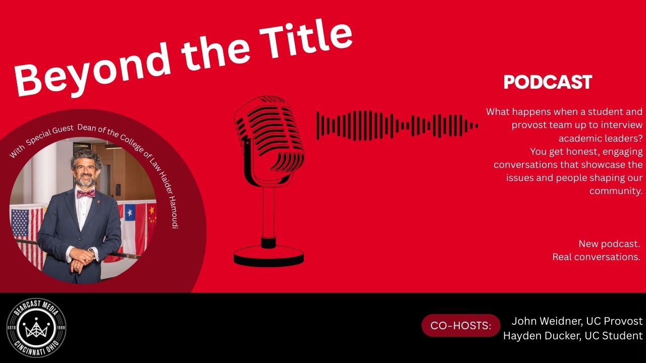 Beyond The Title Episode 5: Dean of the College of Law Haider Hamoudi