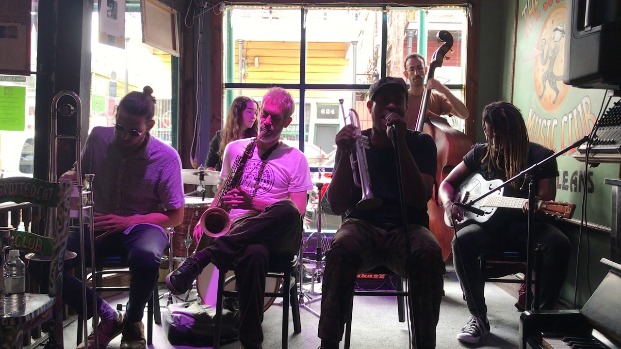 Chris Christy at the Spotted Cat on Frenchmen Street New Orleans