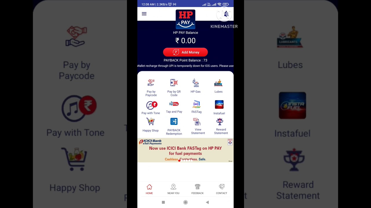 HP pay limit | Easy use in Hp petrol pump | Bob Hpcl energie card | Rewards and benefits| #zjfinance