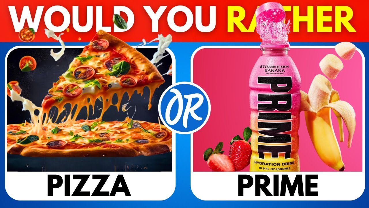 Junk Food Heaven! 🍔🍭 Would You Rather?