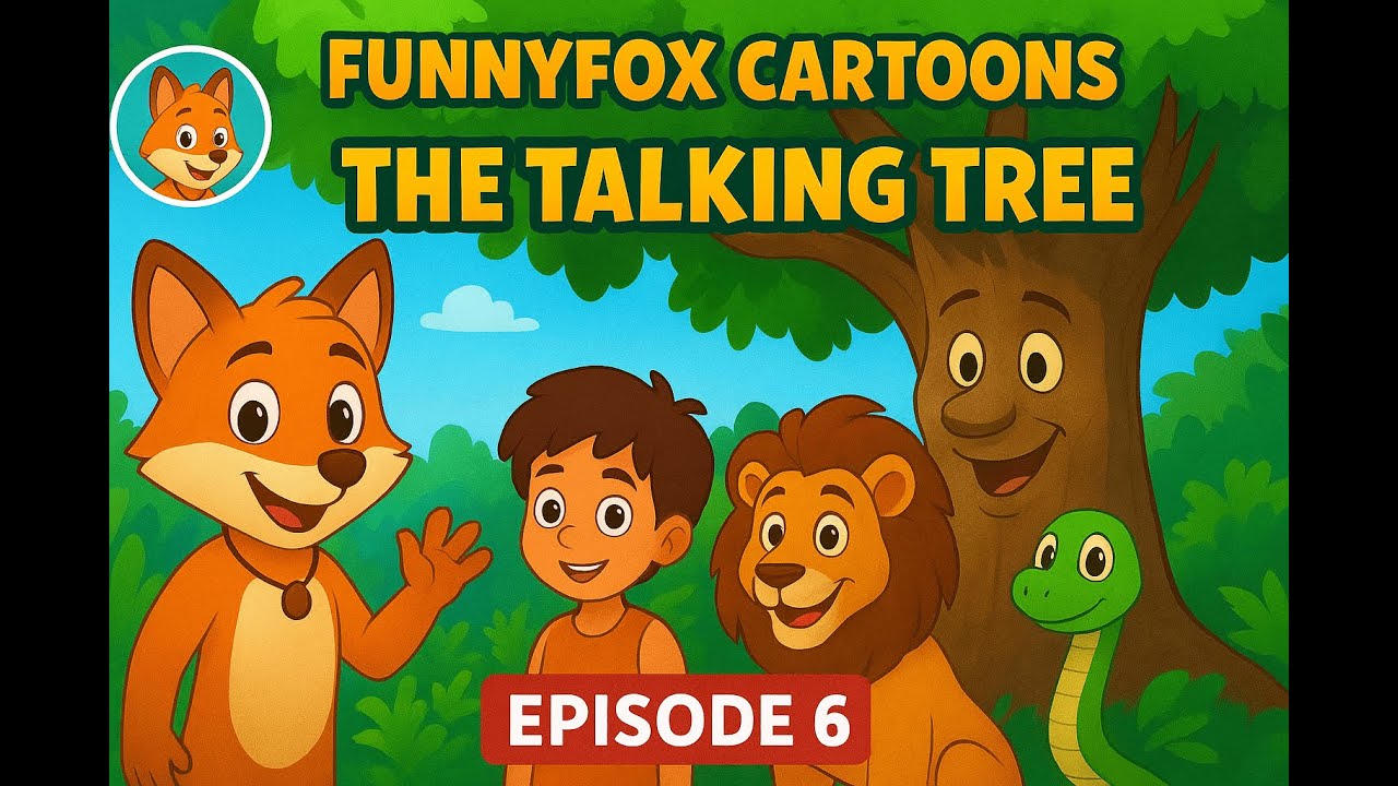 Episode 6 &ndash; The Talking Tree | FunnyFox Cartoons | Jungle Adventures for Kids