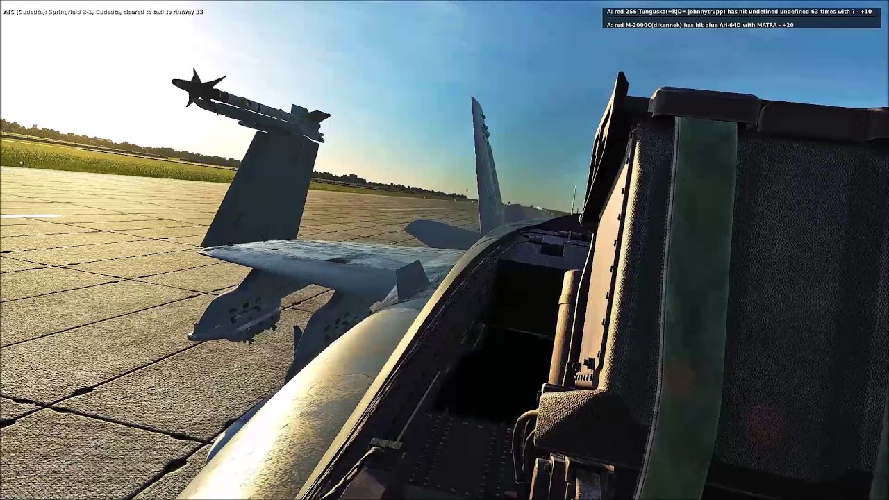 DCS F/A-18c Online Gamyplay. (Full length) DDCS Server
