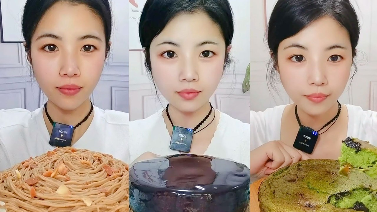 Homemade Cake and Brownie Eating Show | Calm Dessert Mukbang #152