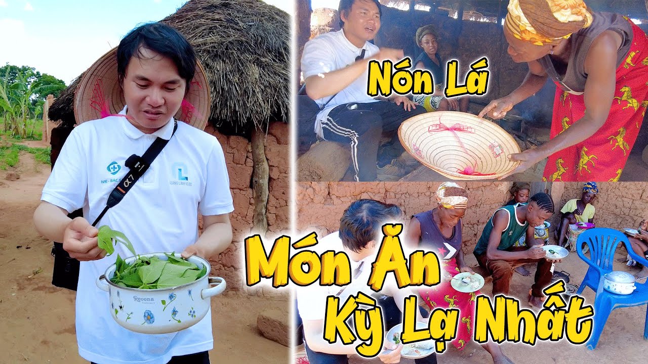 Chưa Bao Giờ Nghĩ Thứ Này Sẽ Ăn Được! Món Ăn Kỳ Lạ Nhất Của Bản Làng Châu Phi! 