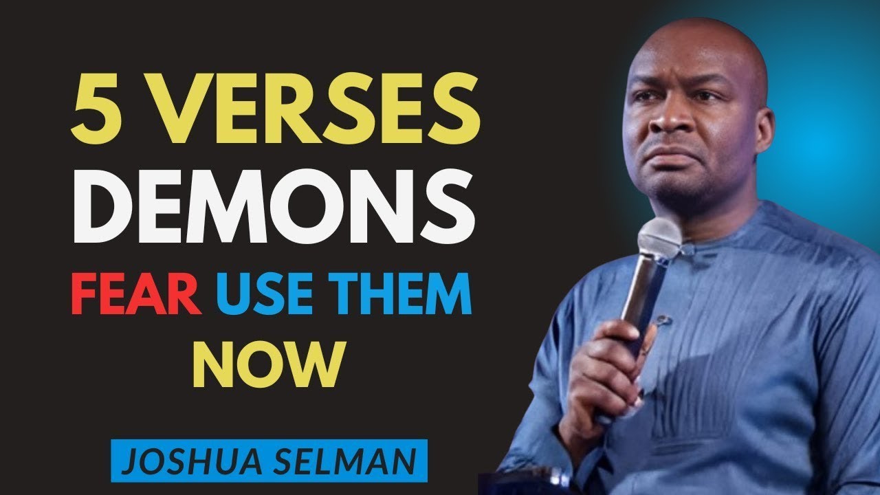 5 Scriptures Satan Doesnt Want You to Use Start Now | Joshua Selman