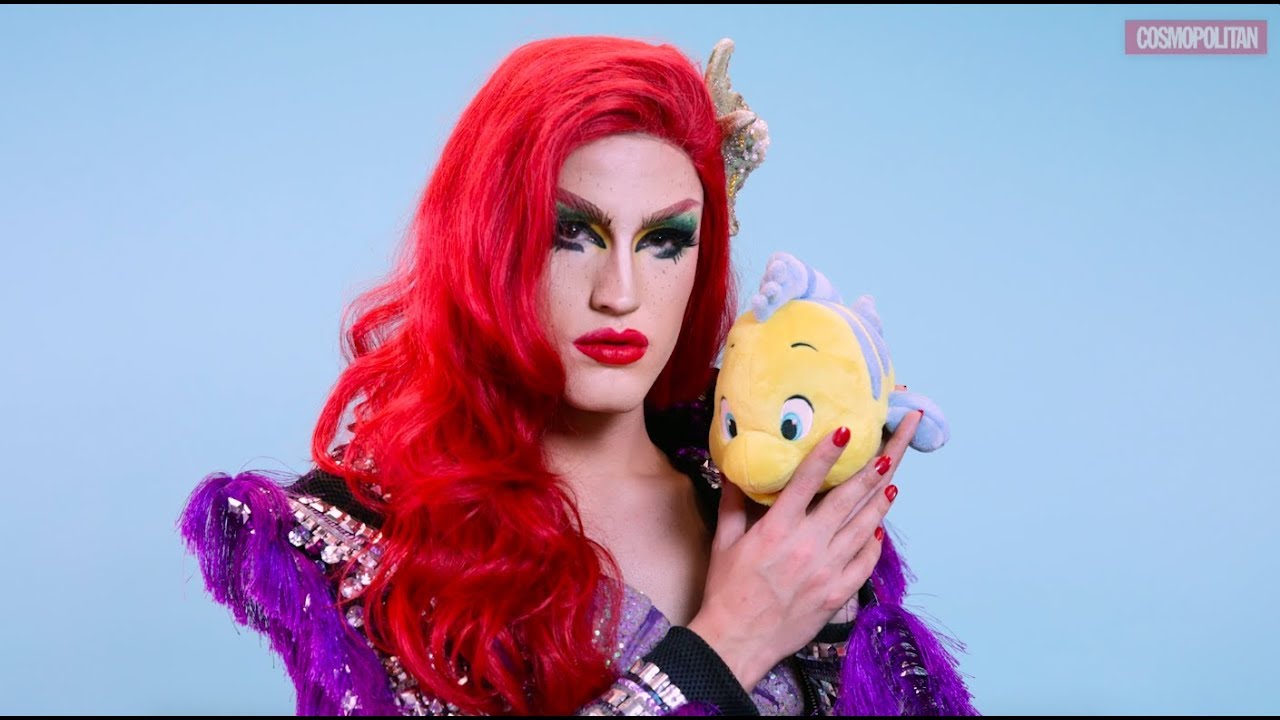 Maquillaje 'drag queen': Ariel Rec se transforma en la Sirenita - Belleza | Cosmopolitan Espa&ntilde;a