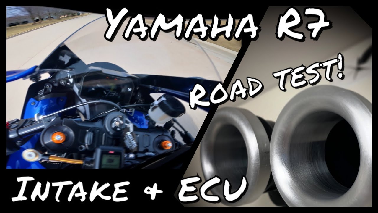 Yamaha R7 - Intake & ECU flash REACTION 4k