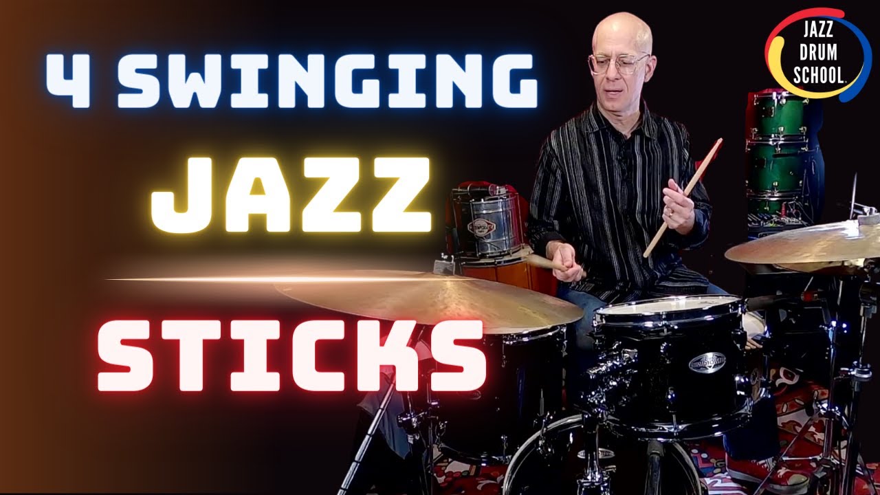 4 of the Best Sticks For Jazz Drumming