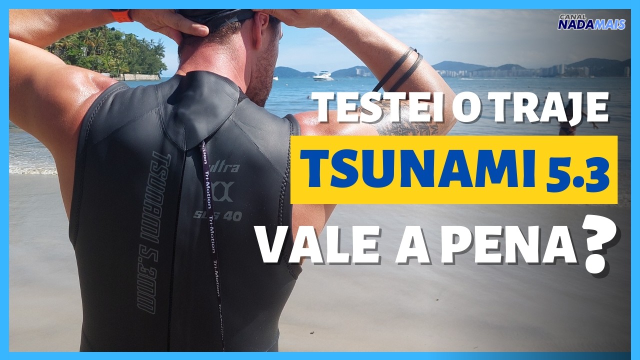 TESTEI O TRAJE TSUNAMI 5.3 TRI-MOTION - CANAL NADA MAIS