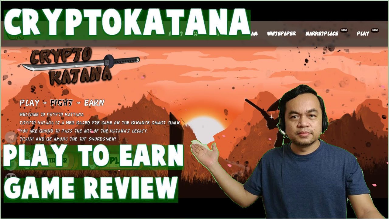 CRYPTO KATANA, Play to Earn na Sword Play, SIMPLE GAME (Tagalog)