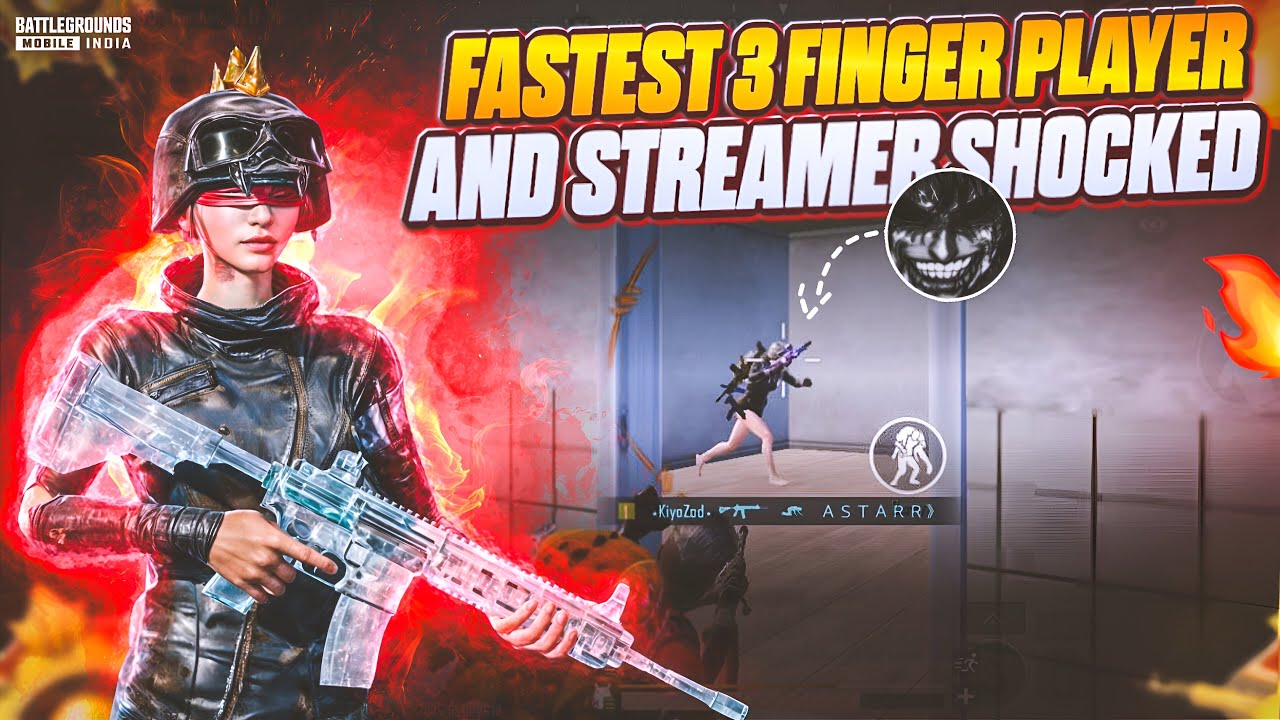 Deadliest Close Range Player 🔱! 🔥 Max Get Spechless * 🤯 Fastes 3 Finger Player | kiyoZod |