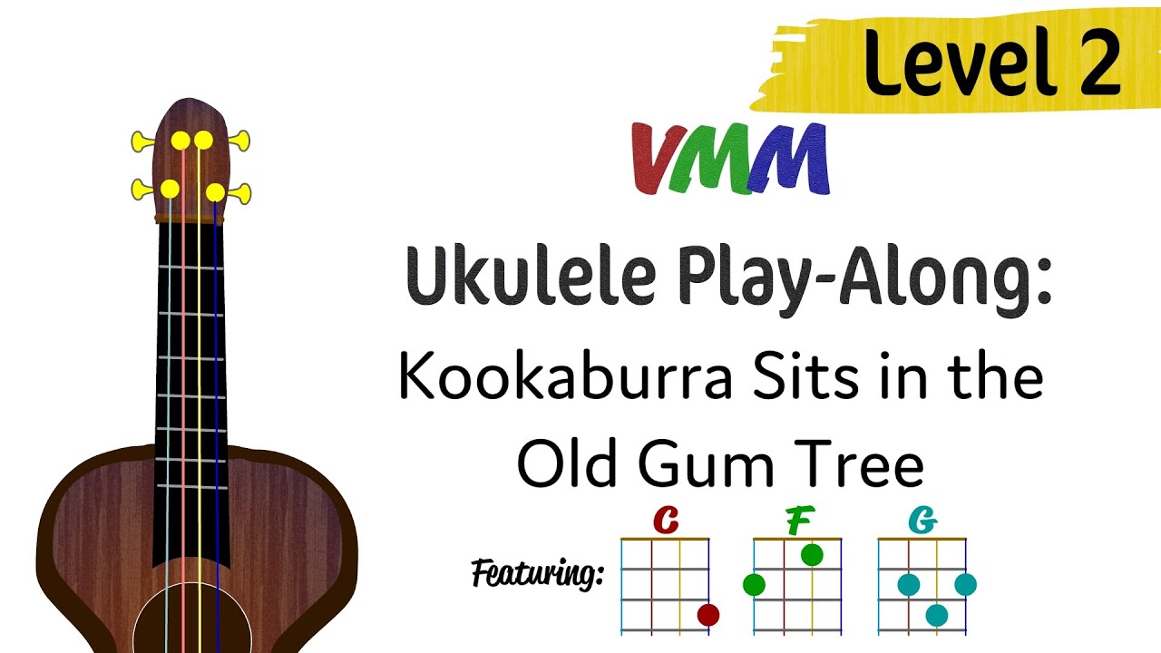 Ukulele Play-Along: Kookaburra sits in the Old Gum Tree