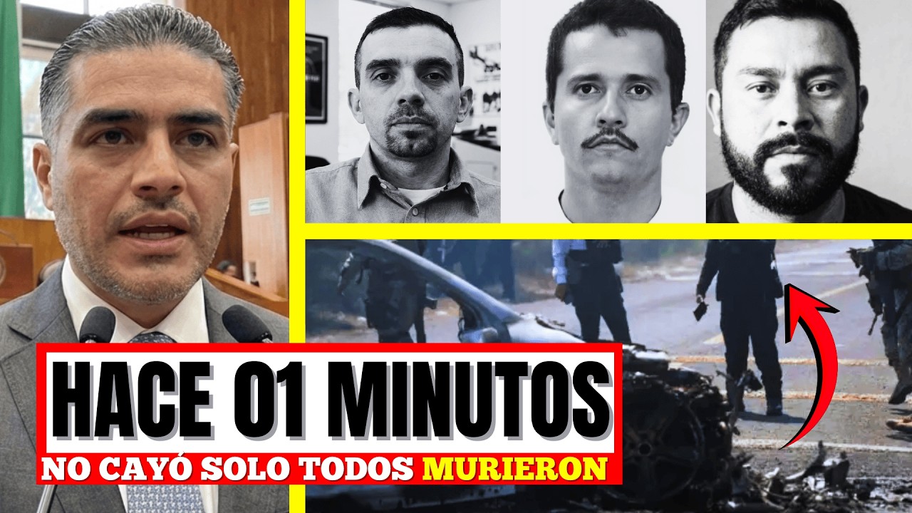 ¡HARFUCH EXPONE A LOS NARCOS QUE MURIERON CON EL MENCHO! ASÍ CAYERON TODOS EN OPERATIVO DE JALISCO