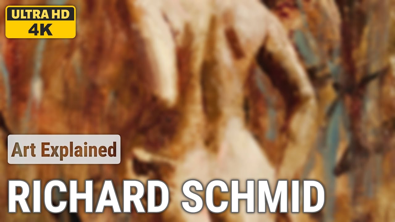 Richard Schmid: A collection of 10 oil paintings with title and year, 1984-1988 [4K]
