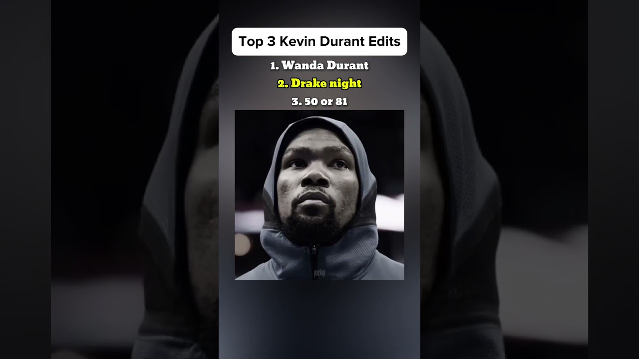 Top 3 Kevin Durant Edits 😳 #nba #basketball