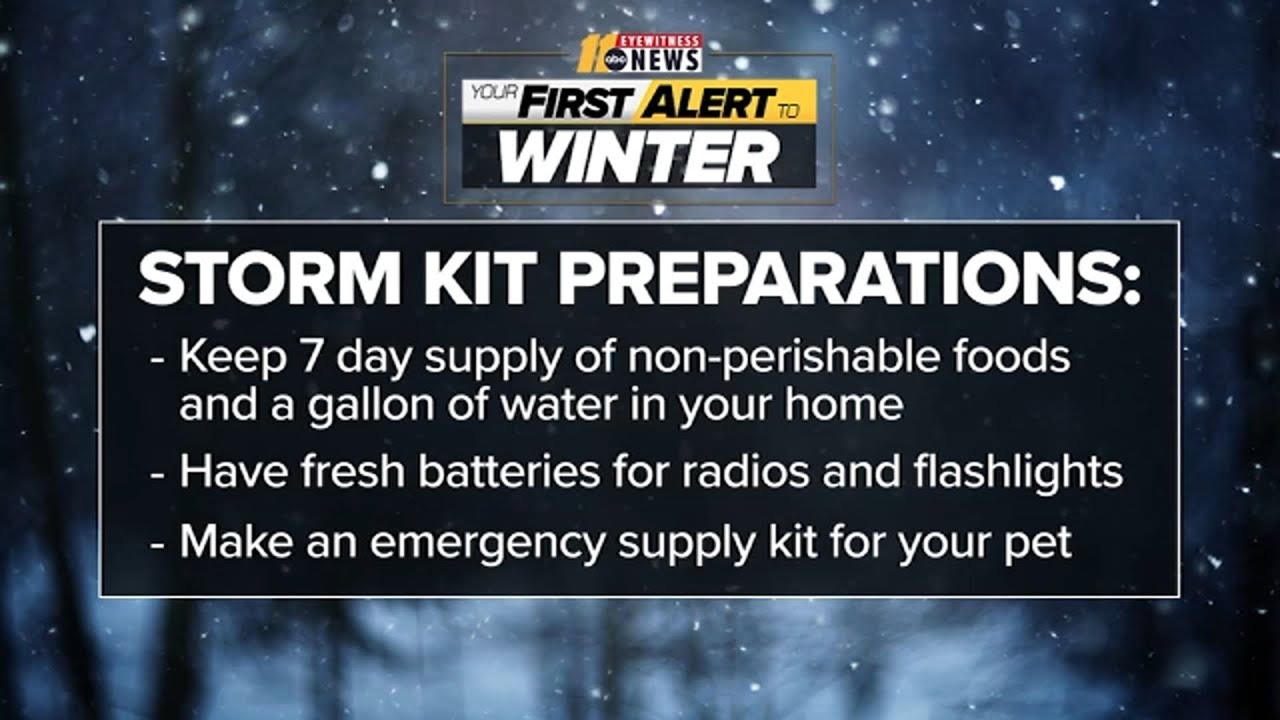 How to prepare a winter weather safety kit for the season