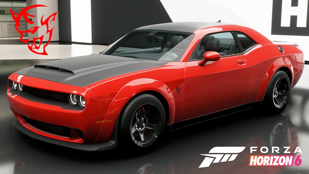 Forza Horizon 6 &mdash; Тюнинг Dodge Demon 2018 года (+Hellcat и Super Stock)