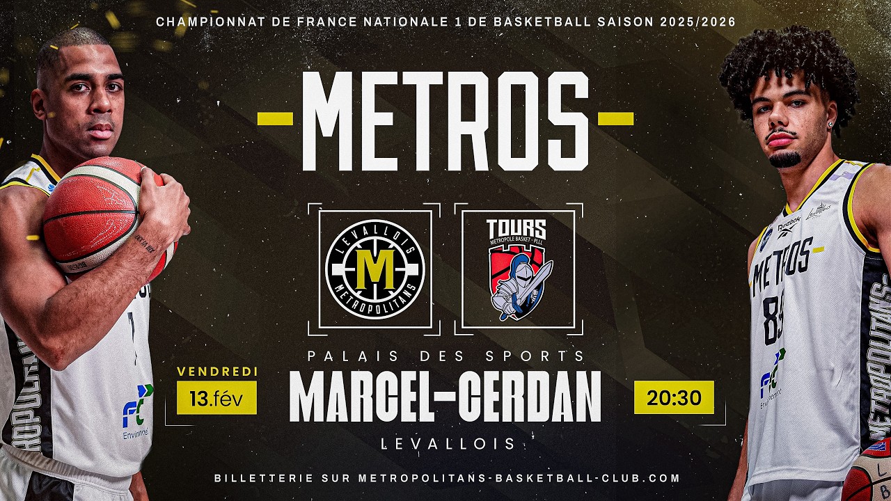 METROPOLITANS BASKETBALL CLUB vs TOURS