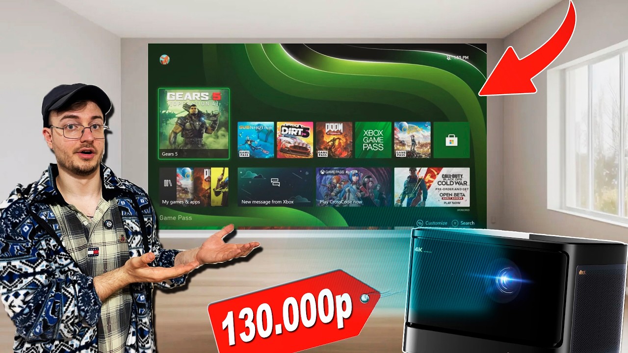 XBOX ВО ВСЮ СТЕНУ / ОБЗОР Dangbei Mars Pro 2