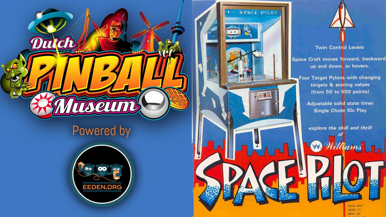 Gaming History | 1968 Williams Space Pilot arcade game