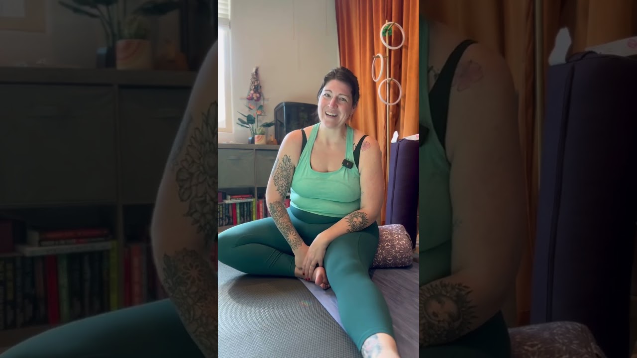 5 min of yoga, when you don’t feel like it