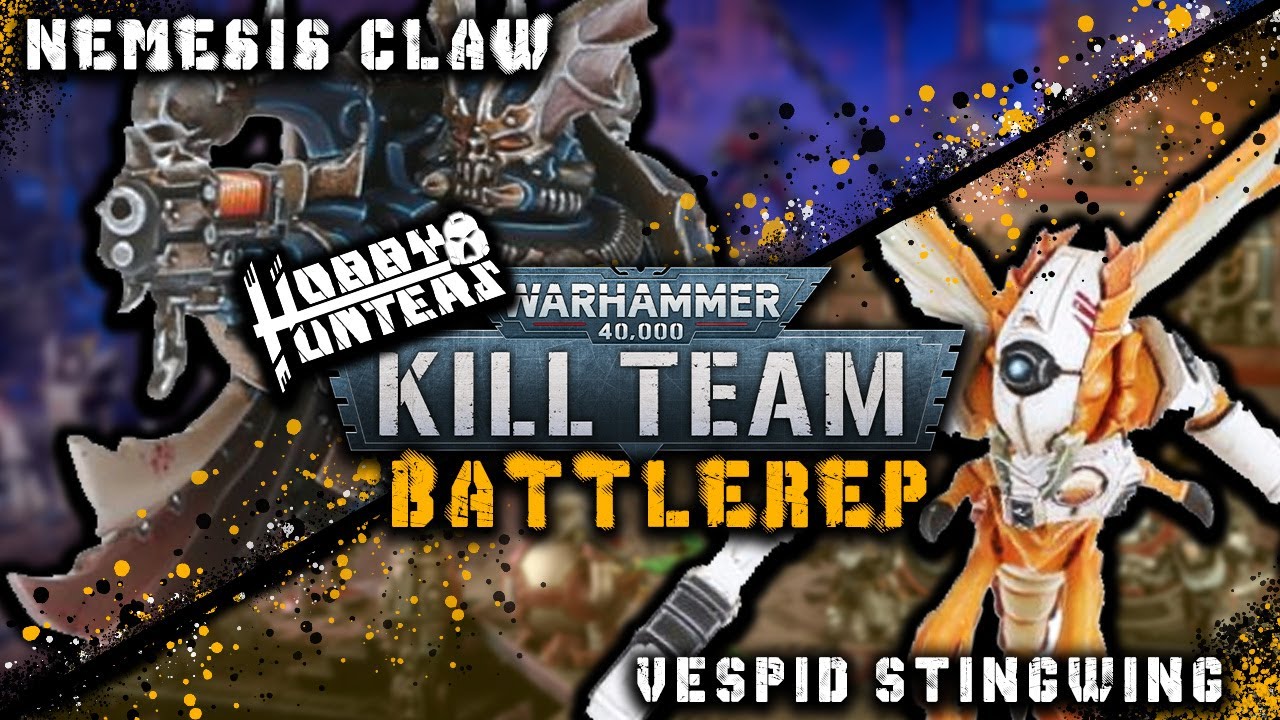 KILL TEAM BATTLE REPORT - NEMSIS CLAW VS VESPID STINGWINGS