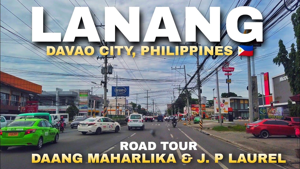 DAANG MAHARLIKA AND J. P LAUREL - DAVAO CITY, PHILIPPINES | SHORT ROAD TOUR