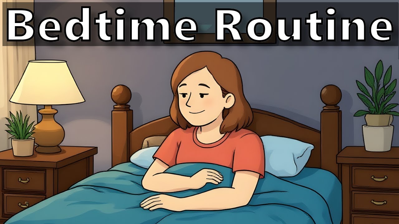 Learn English by Listening - Going to Sleep! || Follow Along