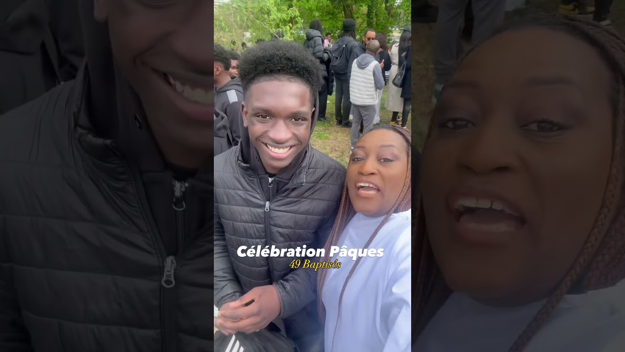 Joyeuse Pâques 2025 Mamina lumande #baptême 49 baptisés #egliseparoledusalut