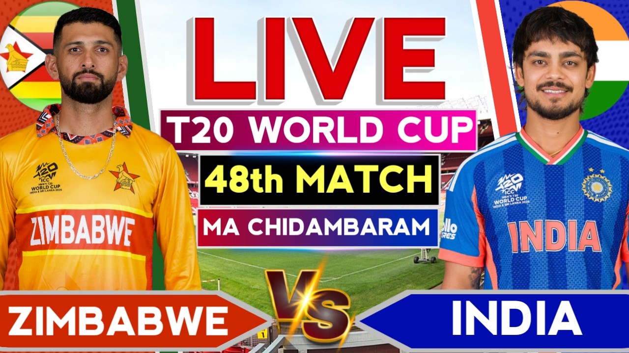 🔴Live - India vs Zimbabwe | Cricket Live Score & Commentary | Ind vs Zim | Ind vs Zim Live Match