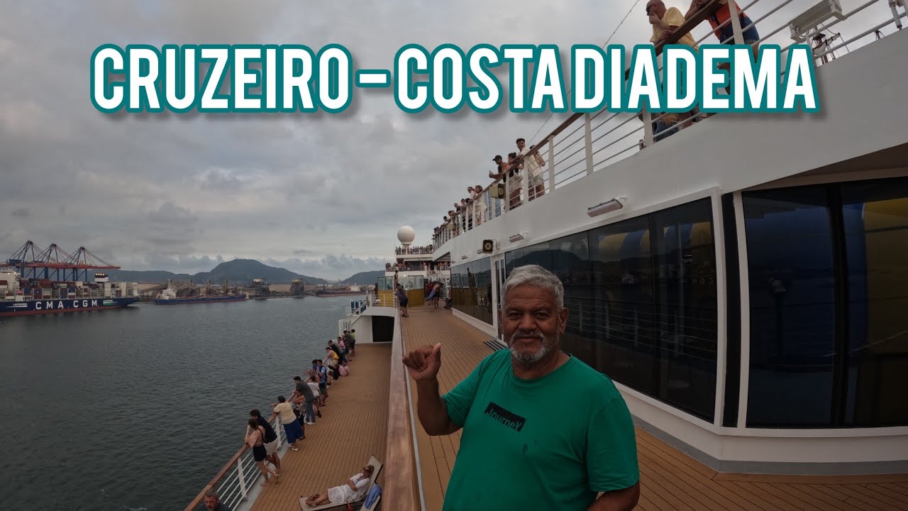 FOMOS EM UM CRUZEIRO POR 7 DIAS - COSTA DIADEMA 2025