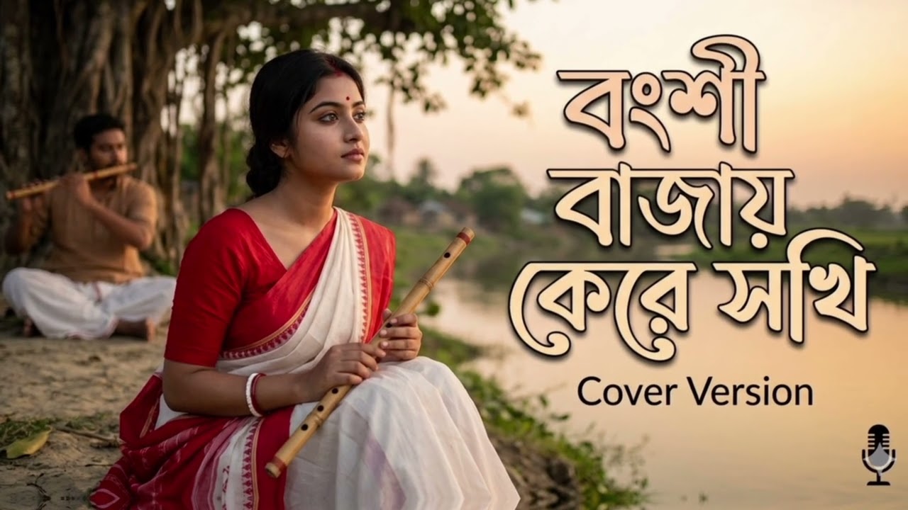 বংশী বাজাই কেরে সখি বংশী বাজায় কে | Bangla Folk Cover Song | Heart Touching Music | Ai Music Bangla