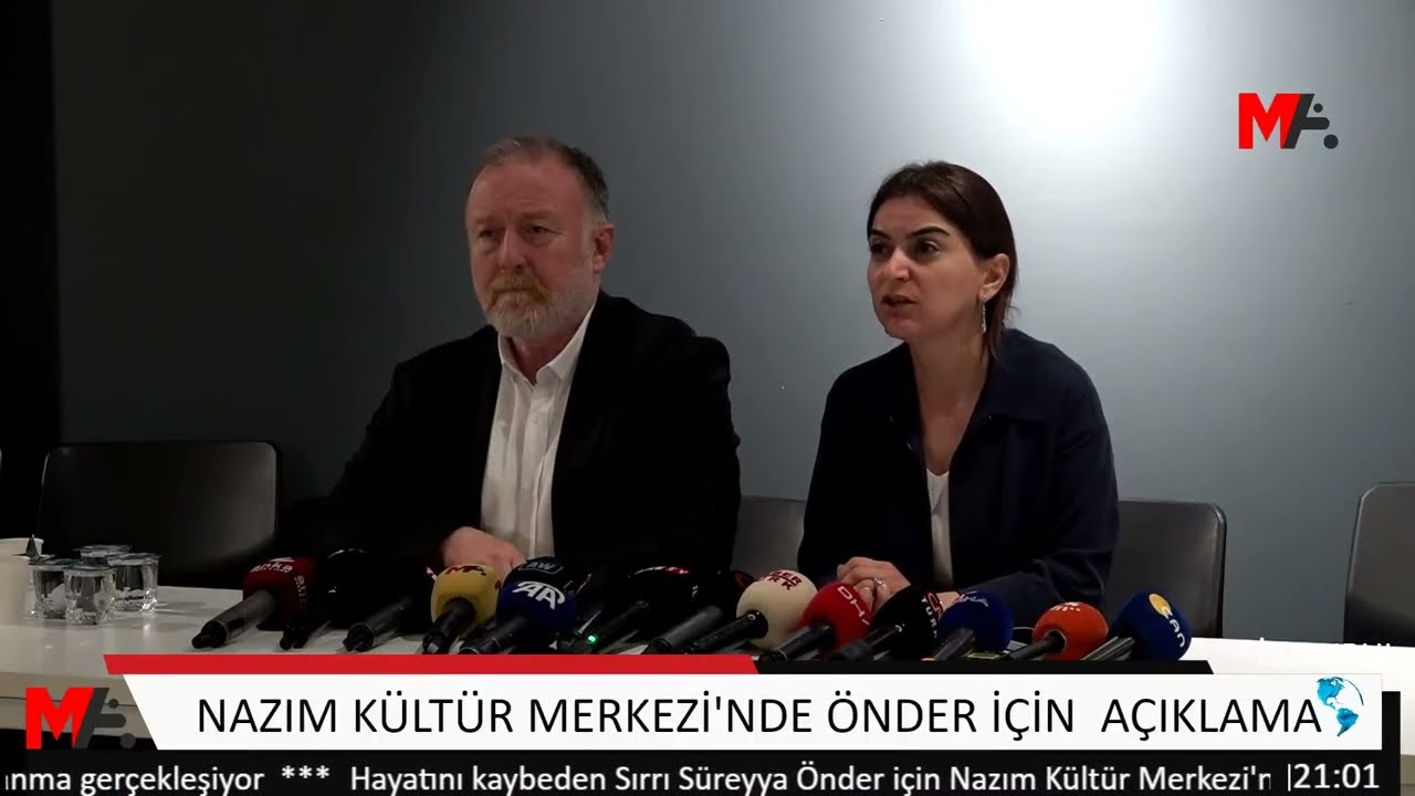 NAZIM KÜLTÜR MERKEZİ'NDE ÖNDER İÇİN  AÇIKLAMA