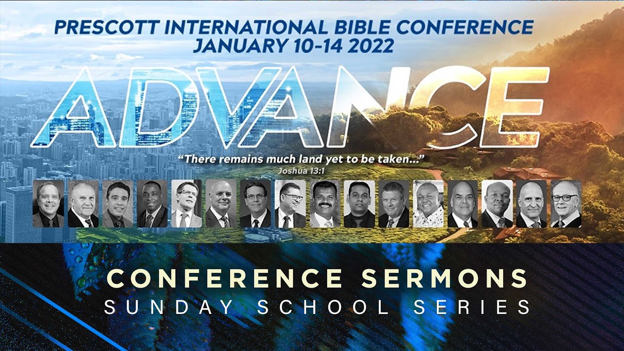 Nigel Brown at Prescott Conf Jan22. Livestream The Door CFC El Paso