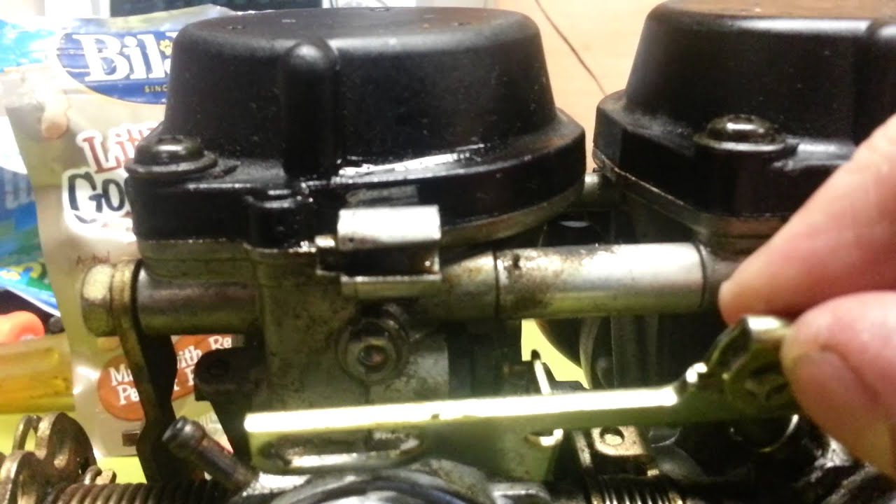 Pulled carbs on 1999 Suzuki Intruder 1500VL
