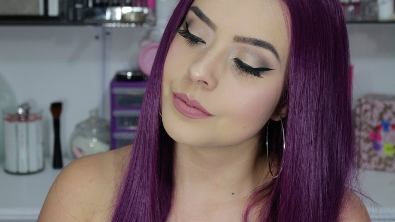Maquillaje para cabellos de color fantasia |Karomakeup|