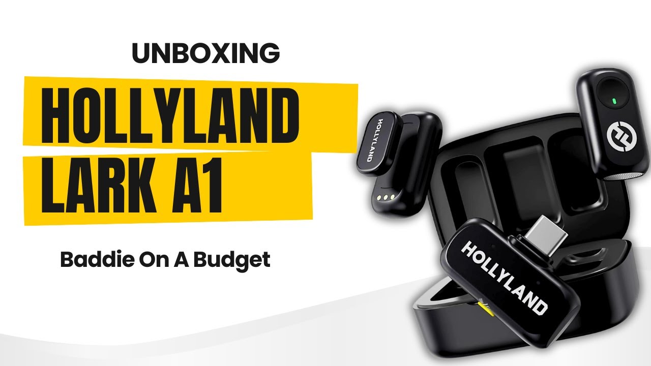 Unboxing the Hollyland Lark A1 🎤✨ Wireless Mic | Sleek, Compact & Creator-Approved?
