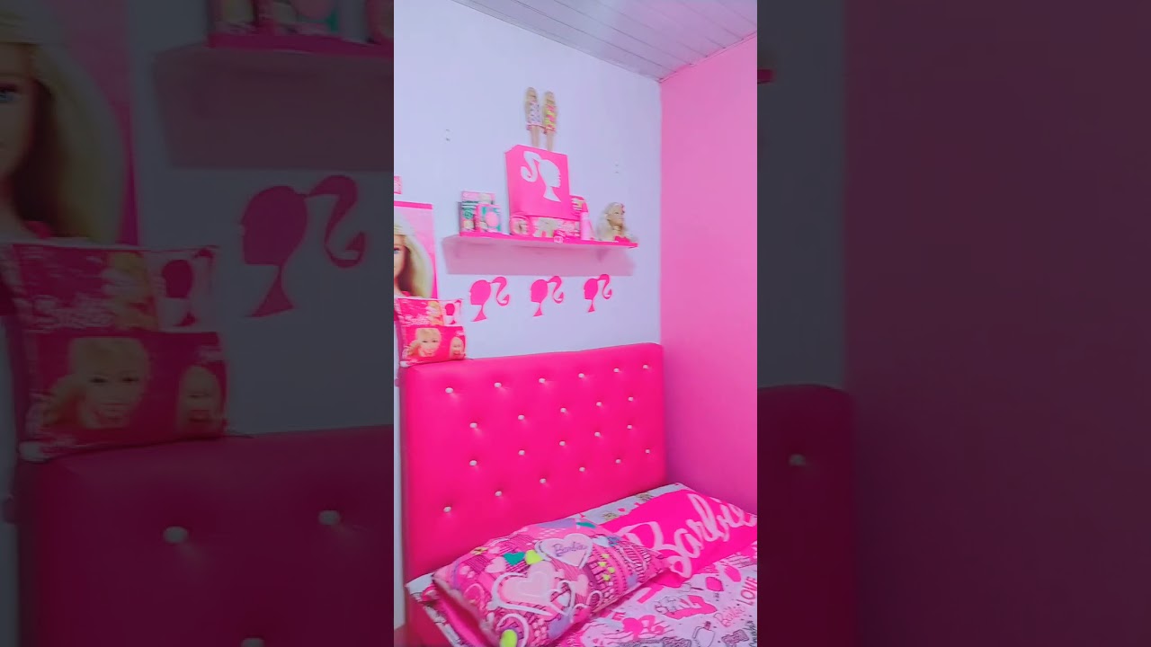 Tour pelo meu quarto da Barbie real