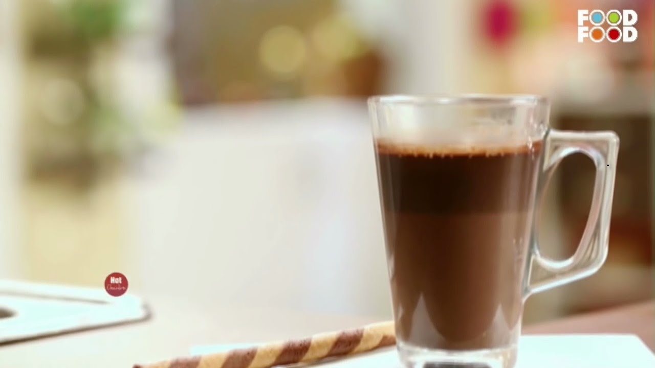 Easy Hot Chocolate Recipe | Cafe STyle Hot Chocolate at Home | Best Hot Chocolate Recipe | FoodFood