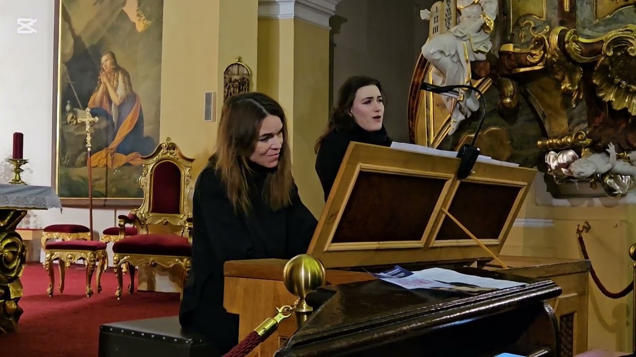 Небесная «Аве Мария» — Франц Шуберт 🎹 Живое исполнение в церкви 🎶 Ирина Марешова & Элишка Минарова